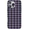 image:imageCasely iPhone 14 Case  Falling for You  Plum Floral  Compatible with MagSafe  Classic Ultra Slim DesignHarlequin Midnight Diamond  Black and Purple