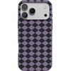 image:imageCasely iPhone 14 Case  Falling for You  Plum Floral  Compatible with MagSafe  Classic Ultra Slim DesignHarlequin Midnight Diamond  Black and Purple