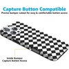 image:imageCasely iPhone 14 Case  Falling for You  Plum Floral  Compatible with MagSafe  Classic Ultra Slim DesignHarlequin Salem Diamond  Black and White