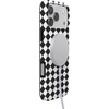 image:imageCasely iPhone 14 Case  Falling for You  Plum Floral  Compatible with MagSafe  Classic Ultra Slim DesignHarlequin Salem Diamond  Black and White