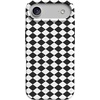 image:imageCasely iPhone 14 Case  Falling for You  Plum Floral  Compatible with MagSafe  Classic Ultra Slim DesignHarlequin Salem Diamond  Black and White