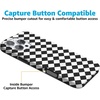image:imageCasely iPhone 14 Case  Falling for You  Plum Floral  Compatible with MagSafe  Classic Ultra Slim DesignHarlequin Salem Diamond  Black and White