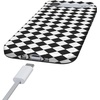 image:imageCasely iPhone 14 Case  Falling for You  Plum Floral  Compatible with MagSafe  Classic Ultra Slim DesignHarlequin Salem Diamond  Black and White