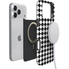 image:imageCasely iPhone 14 Case  Falling for You  Plum Floral  Compatible with MagSafe  Classic Ultra Slim DesignHarlequin Salem Diamond  Black and White