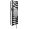 image:imageCasely iPhone 14 Case  Falling for You  Plum Floral  Compatible with MagSafe  Classic Ultra Slim DesignHarlequin Salem Diamond  Black and White