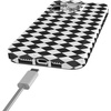 image:imageCasely iPhone 14 Case  Falling for You  Plum Floral  Compatible with MagSafe  Classic Ultra Slim DesignHarlequin Salem Diamond  Black and White