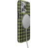 image:imageCasely iPhone 14 Case  Falling for You  Plum Floral  Compatible with MagSafe  Classic Ultra Slim DesignHarlequin Wicked Diamond  Black and Green