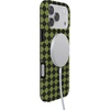 image:imageCasely iPhone 14 Case  Falling for You  Plum Floral  Compatible with MagSafe  Classic Ultra Slim DesignHarlequin Wicked Diamond  Black and Green