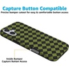 image:imageCasely iPhone 14 Case  Falling for You  Plum Floral  Compatible with MagSafe  Classic Ultra Slim DesignHarlequin Wicked Diamond  Black and Green