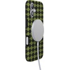 image:imageCasely iPhone 14 Case  Falling for You  Plum Floral  Compatible with MagSafe  Classic Ultra Slim DesignHarlequin Wicked Diamond  Black and Green