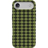 image:imageCasely iPhone 14 Case  Falling for You  Plum Floral  Compatible with MagSafe  Classic Ultra Slim DesignHarlequin Wicked Diamond  Black and Green