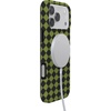 image:imageCasely iPhone 14 Case  Falling for You  Plum Floral  Compatible with MagSafe  Classic Ultra Slim DesignHarlequin Wicked Diamond  Black and Green