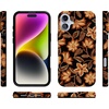 image:imageCasely iPhone 14 Case  Falling for You  Plum Floral  Compatible with MagSafe  Classic Ultra Slim DesignMaple Flowers  Floral Foliage