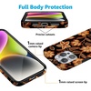 image:imageCasely iPhone 14 Case  Falling for You  Plum Floral  Compatible with MagSafe  Classic Ultra Slim DesignMaple Flowers  Floral Foliage