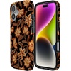 image:imageCasely iPhone 14 Case  Falling for You  Plum Floral  Compatible with MagSafe  Classic Ultra Slim DesignMaple Flowers  Floral Foliage