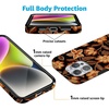 image:imageCasely iPhone 14 Case  Falling for You  Plum Floral  Compatible with MagSafe  Classic Ultra Slim DesignMaple Flowers  Floral Foliage