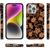 image:imageCasely iPhone 14 Case  Falling for You  Plum Floral  Compatible with MagSafe  Classic Ultra Slim DesignMaple Flowers  Floral Foliage