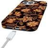 image:imageCasely iPhone 14 Case  Falling for You  Plum Floral  Compatible with MagSafe  Classic Ultra Slim DesignMaple Flowers  Floral Foliage
