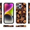 image:imageCasely iPhone 14 Case  Falling for You  Plum Floral  Compatible with MagSafe  Classic Ultra Slim DesignMaple Flowers  Floral Foliage