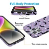 image:imageCasely iPhone 14 Case  Falling for You  Plum Floral  Compatible with MagSafe  Classic Ultra Slim DesignMidnight Flight  Celestial Bats