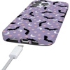 image:imageCasely iPhone 14 Case  Falling for You  Plum Floral  Compatible with MagSafe  Classic Ultra Slim DesignMidnight Flight  Celestial Bats