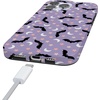 image:imageCasely iPhone 14 Case  Falling for You  Plum Floral  Compatible with MagSafe  Classic Ultra Slim DesignMidnight Flight  Celestial Bats
