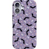 image:imageCasely iPhone 14 Case  Falling for You  Plum Floral  Compatible with MagSafe  Classic Ultra Slim DesignMidnight Flight  Celestial Bats