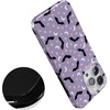 image:imageCasely iPhone 14 Case  Falling for You  Plum Floral  Compatible with MagSafe  Classic Ultra Slim DesignMidnight Flight  Celestial Bats