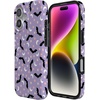 image:imageCasely iPhone 14 Case  Falling for You  Plum Floral  Compatible with MagSafe  Classic Ultra Slim DesignMidnight Flight  Celestial Bats