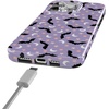 image:imageCasely iPhone 14 Case  Falling for You  Plum Floral  Compatible with MagSafe  Classic Ultra Slim DesignMidnight Flight  Celestial Bats