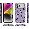 image:imageCasely iPhone 14 Case  Falling for You  Plum Floral  Compatible with MagSafe  Classic Ultra Slim DesignMidnight Flight  Celestial Bats