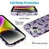 image:imageCasely iPhone 14 Case  Falling for You  Plum Floral  Compatible with MagSafe  Classic Ultra Slim DesignMidnight Flight  Celestial Bats
