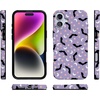 image:imageCasely iPhone 14 Case  Falling for You  Plum Floral  Compatible with MagSafe  Classic Ultra Slim DesignMidnight Flight  Celestial Bats