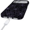image:imageCasely iPhone 14 Case  Falling for You  Plum Floral  Compatible with MagSafe  Classic Ultra Slim DesignMidnight Web  Spider Web
