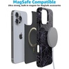 image:imageCasely iPhone 14 Case  Falling for You  Plum Floral  Compatible with MagSafe  Classic Ultra Slim DesignMidnight Web  Spider Web