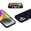 image:imageCasely iPhone 14 Case  Falling for You  Plum Floral  Compatible with MagSafe  Classic Ultra Slim DesignMidnight Web  Spider Web