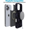 image:imageCasely iPhone 14 Case  Falling for You  Plum Floral  Compatible with MagSafe  Classic Ultra Slim DesignMidnight Web  Spider Web