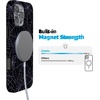image:imageCasely iPhone 14 Case  Falling for You  Plum Floral  Compatible with MagSafe  Classic Ultra Slim DesignMidnight Web  Spider Web