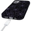 image:imageCasely iPhone 14 Case  Falling for You  Plum Floral  Compatible with MagSafe  Classic Ultra Slim DesignMidnight Web  Spider Web