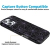 image:imageCasely iPhone 14 Case  Falling for You  Plum Floral  Compatible with MagSafe  Classic Ultra Slim DesignMidnight Web  Spider Web