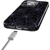 image:imageCasely iPhone 14 Case  Falling for You  Plum Floral  Compatible with MagSafe  Classic Ultra Slim DesignMidnight Web  Spider Web