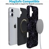 image:imageCasely iPhone 14 Case  Falling for You  Plum Floral  Compatible with MagSafe  Classic Ultra Slim DesignMidnight Web  Spider Web