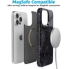 image:imageCasely iPhone 14 Case  Falling for You  Plum Floral  Compatible with MagSafe  Classic Ultra Slim DesignMidnight Web  Spider Web
