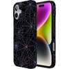 image:imageCasely iPhone 14 Case  Falling for You  Plum Floral  Compatible with MagSafe  Classic Ultra Slim DesignMidnight Web  Spider Web