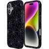 image:imageCasely iPhone 14 Case  Falling for You  Plum Floral  Compatible with MagSafe  Classic Ultra Slim DesignMidnight Web  Spider Web