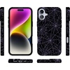image:imageCasely iPhone 14 Case  Falling for You  Plum Floral  Compatible with MagSafe  Classic Ultra Slim DesignMidnight Web  Spider Web