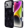image:imageCasely iPhone 14 Case  Falling for You  Plum Floral  Compatible with MagSafe  Classic Ultra Slim DesignMidnight Web  Spider Web