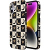 image:imageCasely iPhone 14 Case  Falling for You  Plum Floral  Compatible with MagSafe  Classic Ultra Slim DesignMystic Moonstar  Black Celestial