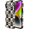 image:imageCasely iPhone 14 Case  Falling for You  Plum Floral  Compatible with MagSafe  Classic Ultra Slim DesignMystic Moonstar  Black Celestial
