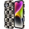 image:imageCasely iPhone 14 Case  Falling for You  Plum Floral  Compatible with MagSafe  Classic Ultra Slim DesignMystic Moonstar  Black Celestial